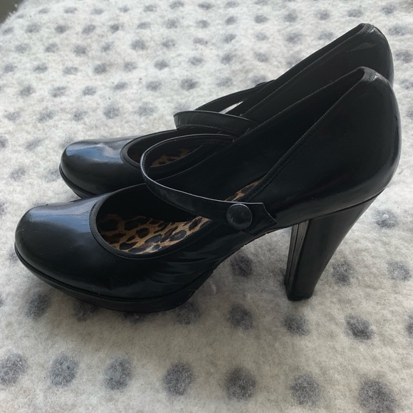 Gianni Bini black patent Mary Janes - Picture 4 of 7